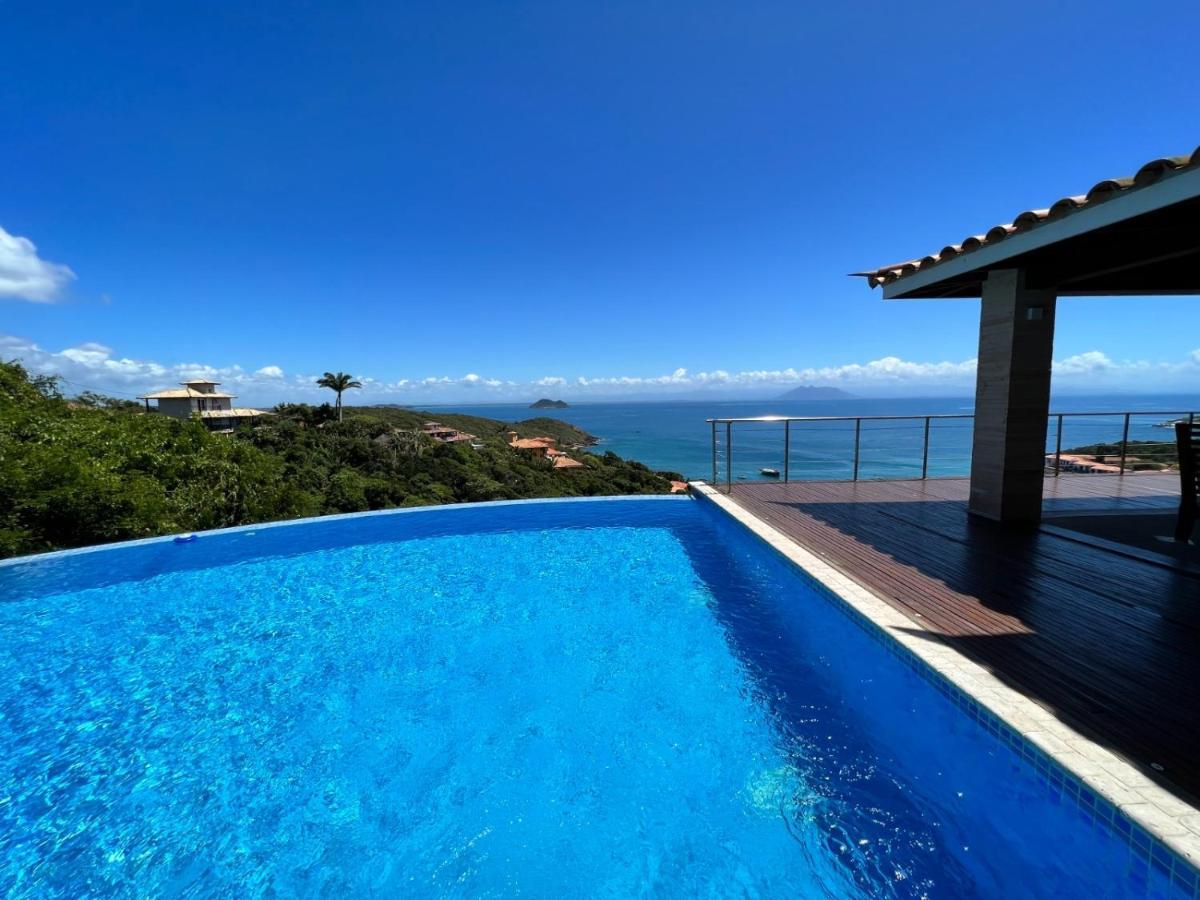 Buzios, Casa Inteira De Frente Para O Mar Em Joao Fernandes, Fabulosa, A Melhor Vista, Mansao Bella Vista Búzios Buitenkant foto