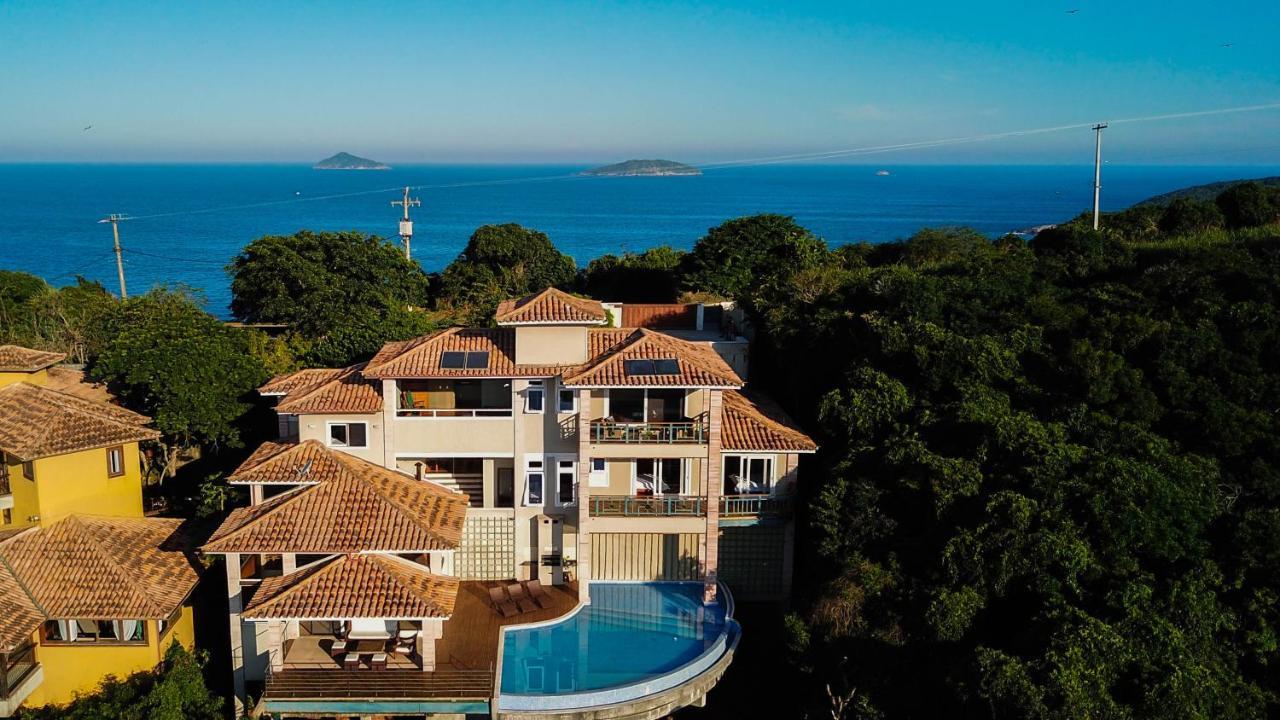 Buzios, Casa Inteira De Frente Para O Mar Em Joao Fernandes, Fabulosa, A Melhor Vista, Mansao Bella Vista Búzios Buitenkant foto