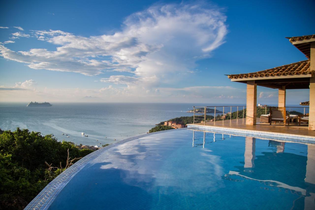 Buzios, Casa Inteira De Frente Para O Mar Em Joao Fernandes, Fabulosa, A Melhor Vista, Mansao Bella Vista Búzios Buitenkant foto