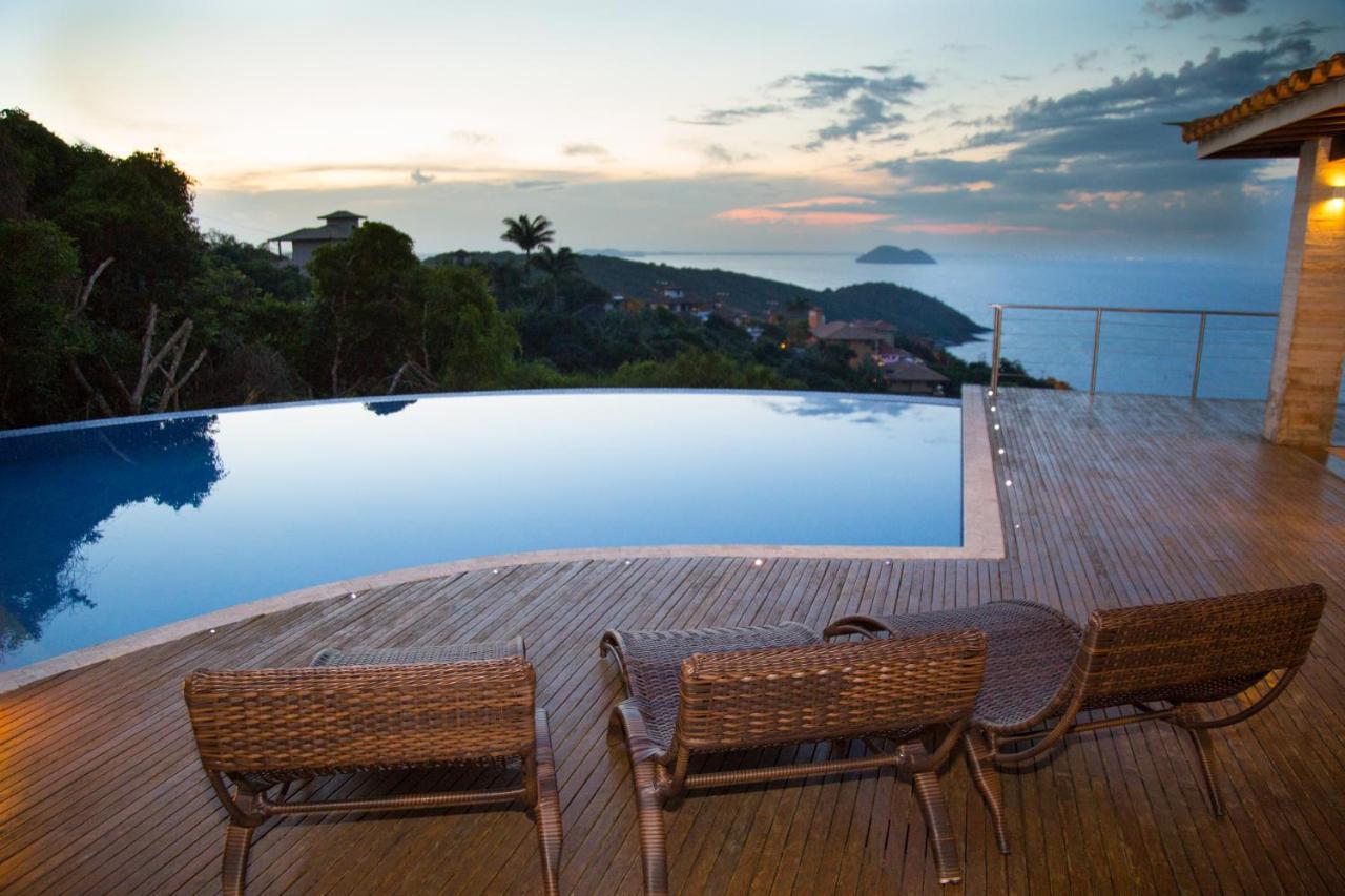 Buzios, Casa Inteira De Frente Para O Mar Em Joao Fernandes, Fabulosa, A Melhor Vista, Mansao Bella Vista Búzios Buitenkant foto